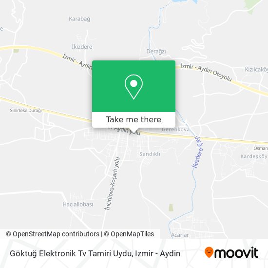 Göktuğ Elektronik Tv Tamiri Uydu map
