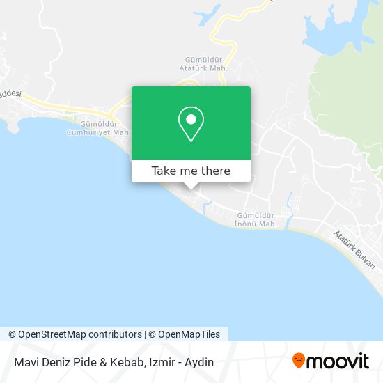 Mavi Deniz Pide & Kebab map
