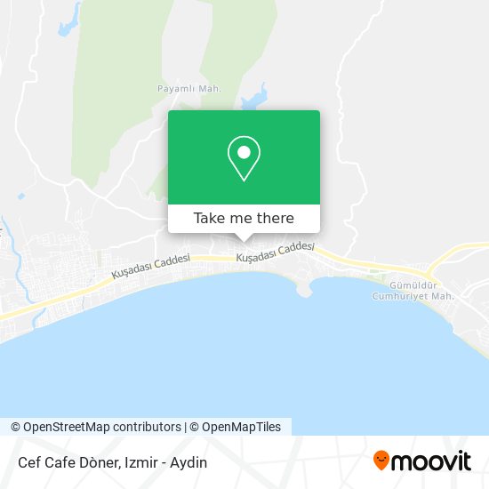 Cef Cafe Dòner map