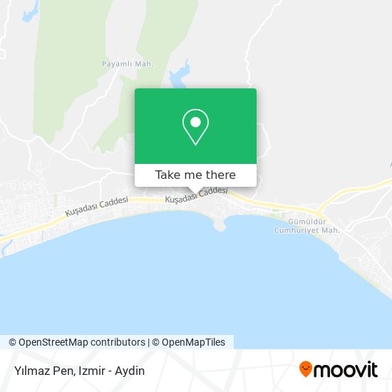 Yılmaz Pen map