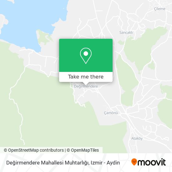 Değirmendere Mahallesi Muhtarlığı map