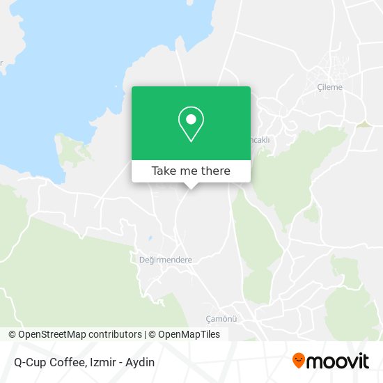 Q-Cup Coffee map