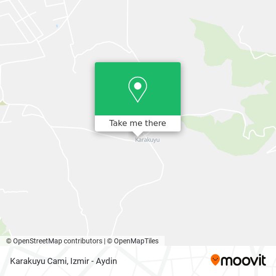 Karakuyu Cami map