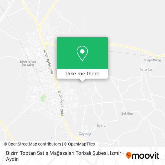Bizim Toptan Satış Mağazaları Torbalı Şubesi map