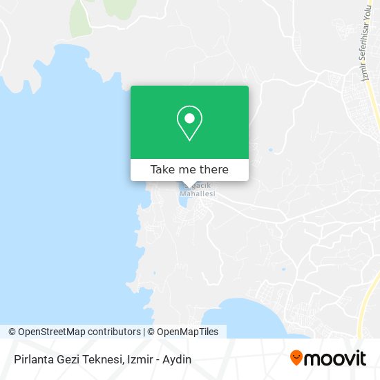Pirlanta Gezi Teknesi map