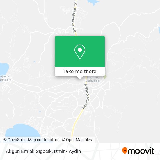 Akgun Emlak Sığacık map