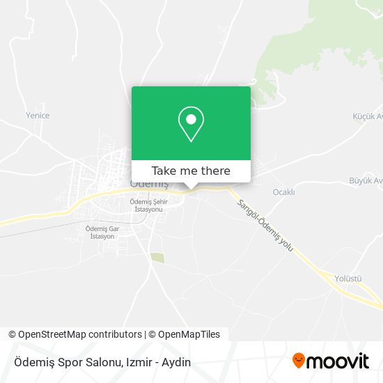 Ödemiş Spor Salonu map