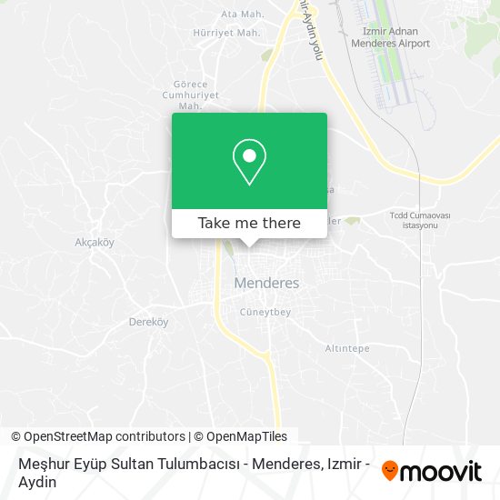Meşhur Eyüp Sultan Tulumbacısı - Menderes map