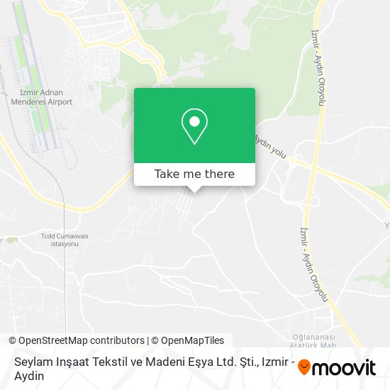 Seylam Inşaat Tekstil ve Madeni Eşya Ltd. Şti. map