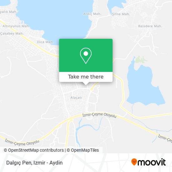 Dalgıç Pen map