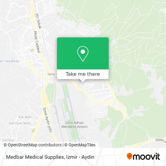 Medbar Medical Supplies map