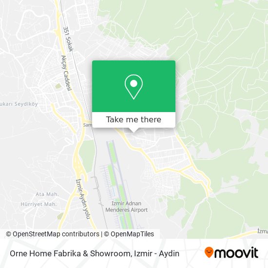 Orne Home Fabrika & Showroom map