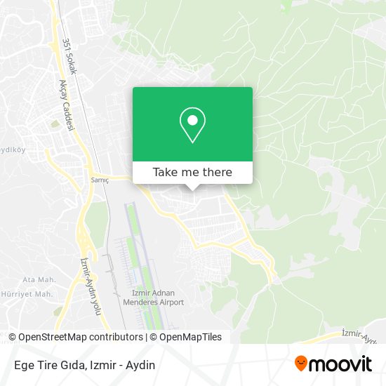 Ege Tire Gıda map