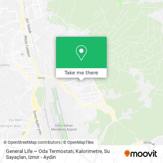 General Life ~ Oda Termostatı, Kalorimetre, Su Sayaçları map