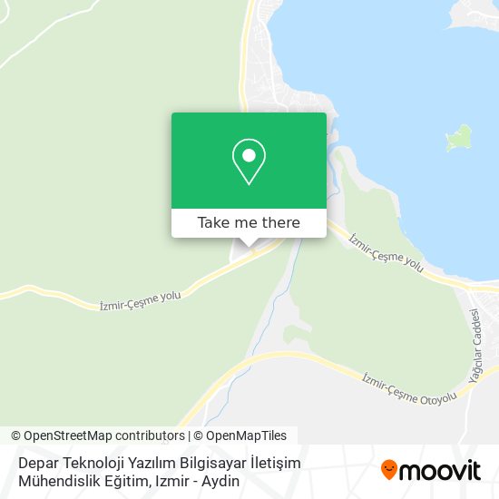 Depar Teknoloji Yazılım Bilgisayar İletişim Mühendislik Eğitim map