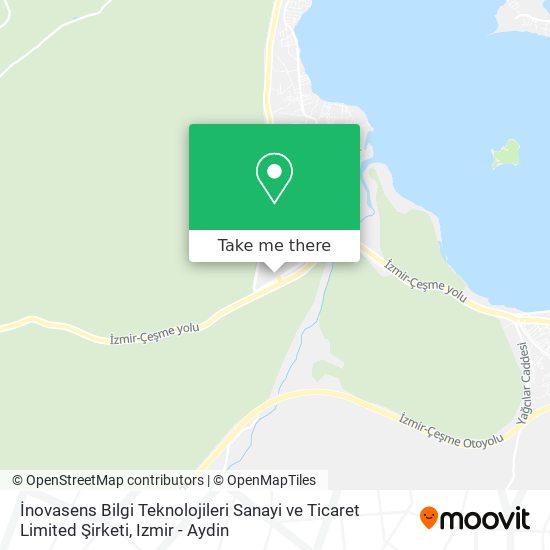 İnovasens Bilgi Teknolojileri Sanayi ve Ticaret Limited Şirketi map