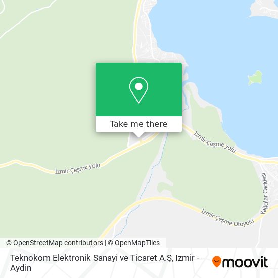 Teknokom Elektronik Sanayi ve Ticaret A.Ş map