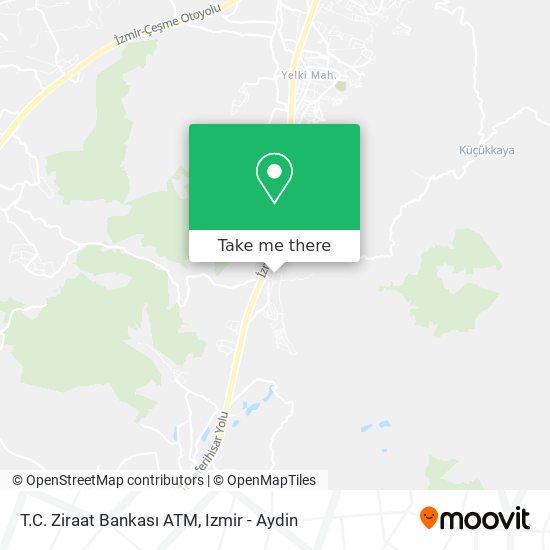 T.C. Ziraat Bankası ATM map