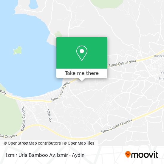 Izmır Urla Bamboo Av map