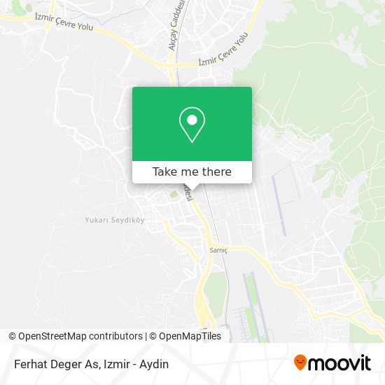 Ferhat Deger As map