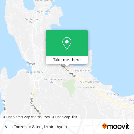 Villa Tanzanlar Sitesi map