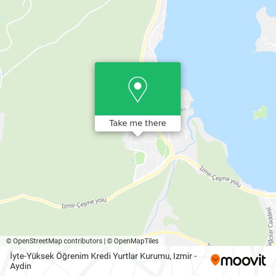 İyte-Yüksek Öğrenim Kredi Yurtlar Kurumu map