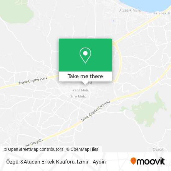 Özgür&Atacan Erkek Kuaförü map