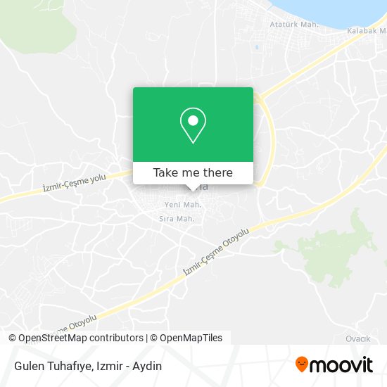 Gulen Tuhafıye map