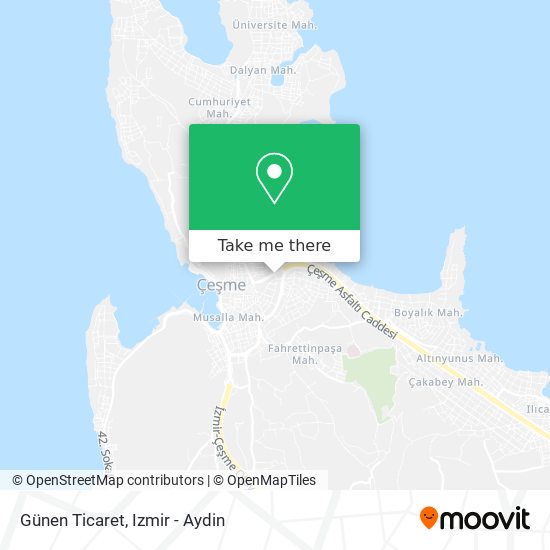 Günen Ticaret map