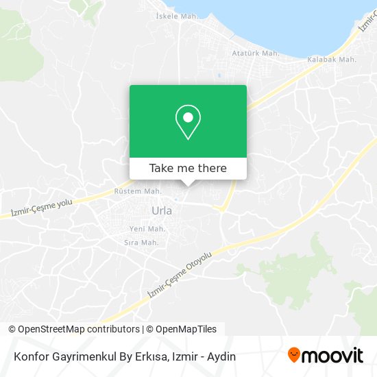 Konfor Gayrimenkul By Erkısa map
