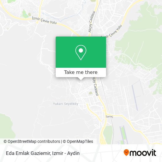 Eda Emlak Gaziemir map