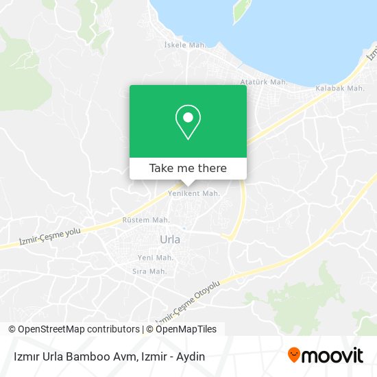Izmır Urla Bamboo Avm map