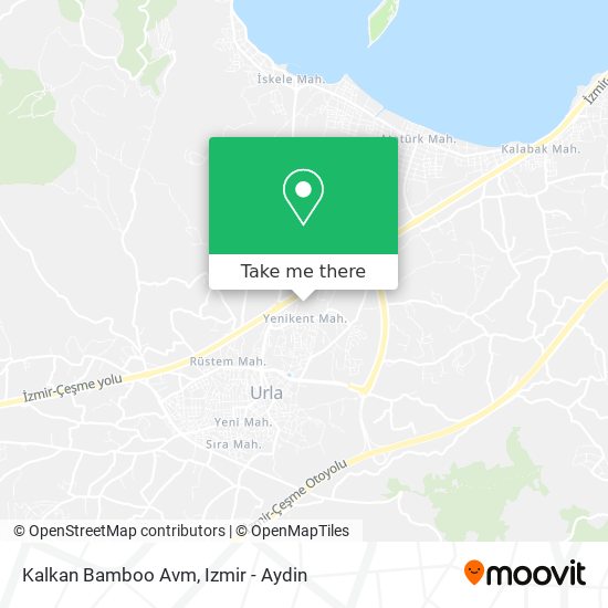 Kalkan Bamboo Avm map