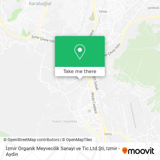 İzmir Organik Meyvecilik Sanayi ve Tic.Ltd.Şti map