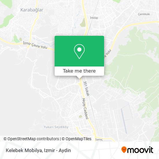 Kelebek Mobilya map
