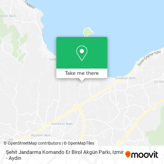 Şehit Jandarma Komando Er Birol Akgün Parkı map