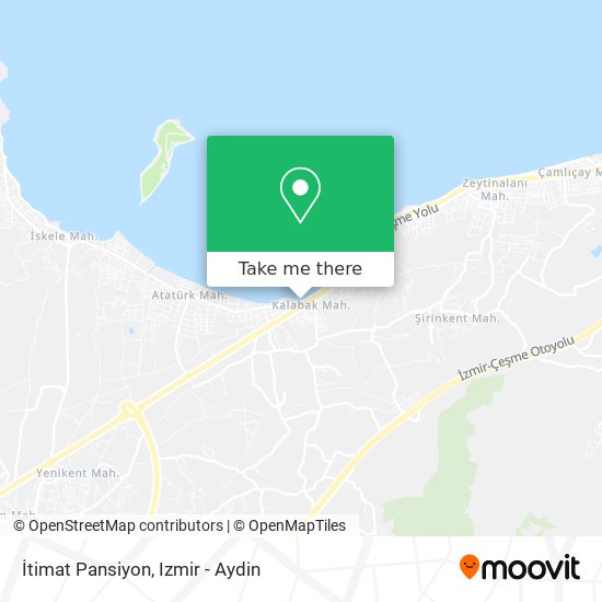 İtimat Pansiyon map