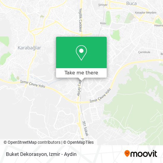 Buket Dekorasyon map