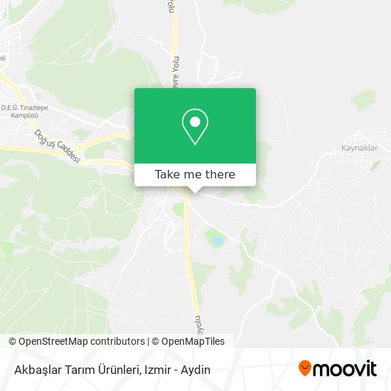 Akbaşlar Tarım Ürünleri map