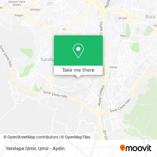 Yenitepe İzmir map