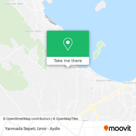 Yarımada Sepeti map