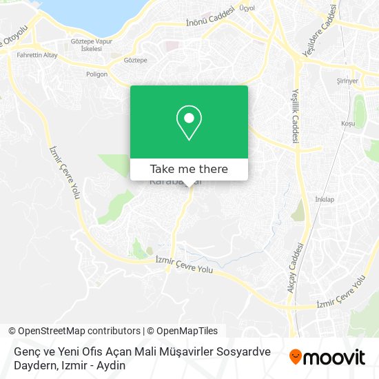 Genç ve Yeni Ofis Açan Mali Müşavirler Sosyardve Daydern map