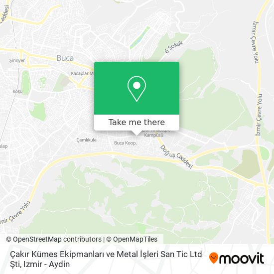 Çakır Kümes Ekipmanları ve Metal İşleri San Tic Ltd Şti map