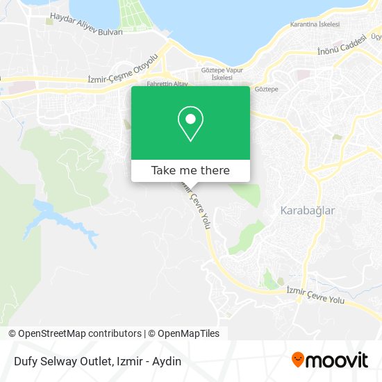 Dufy Selway Outlet map