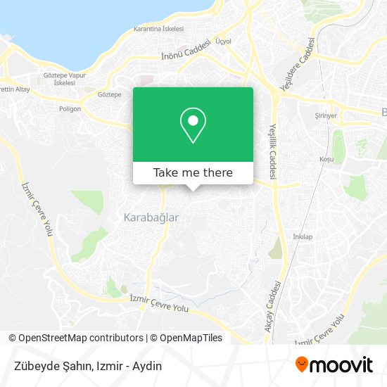 Zübeyde Şahın map
