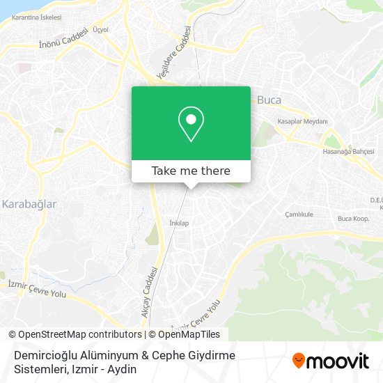 Demircioğlu Alüminyum & Cephe Giydirme Sistemleri map