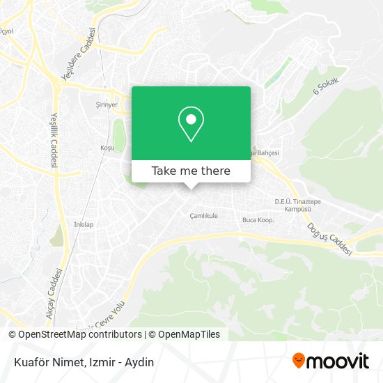 Kuaför Nimet map