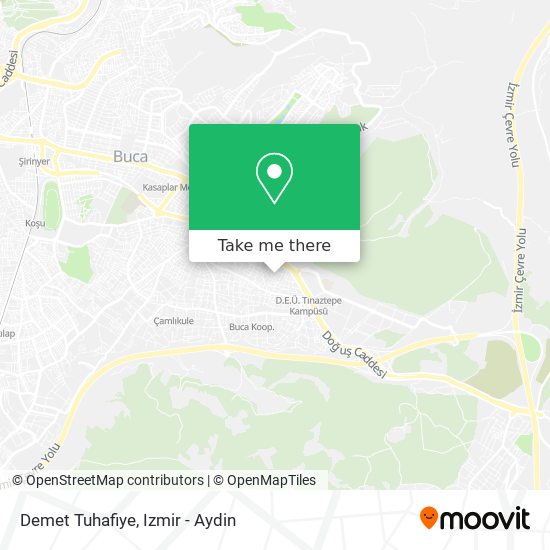 Demet Tuhafiye map