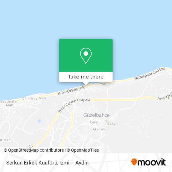 Serkan Erkek Kuaförü map