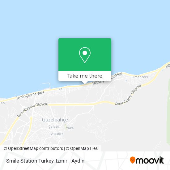 Smile Station Turkey map